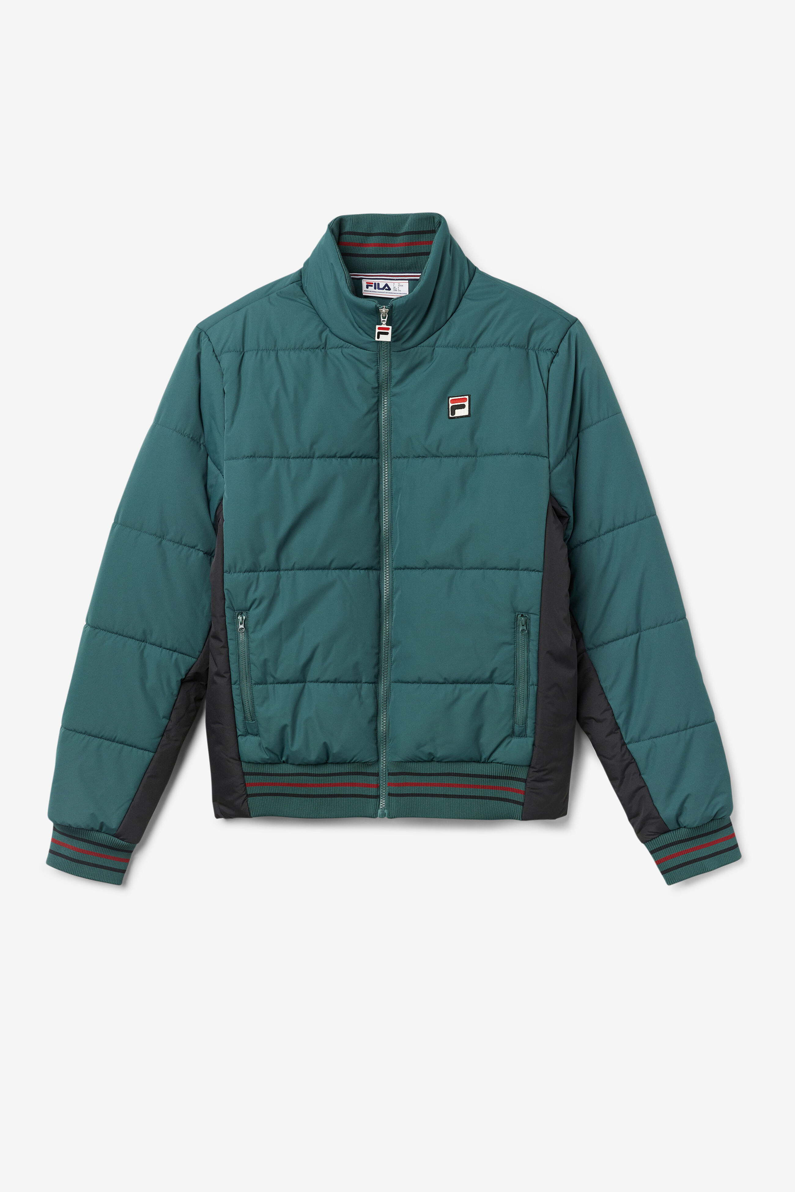 Watson Men's Green Puffer Jacket | Fila 789482239596